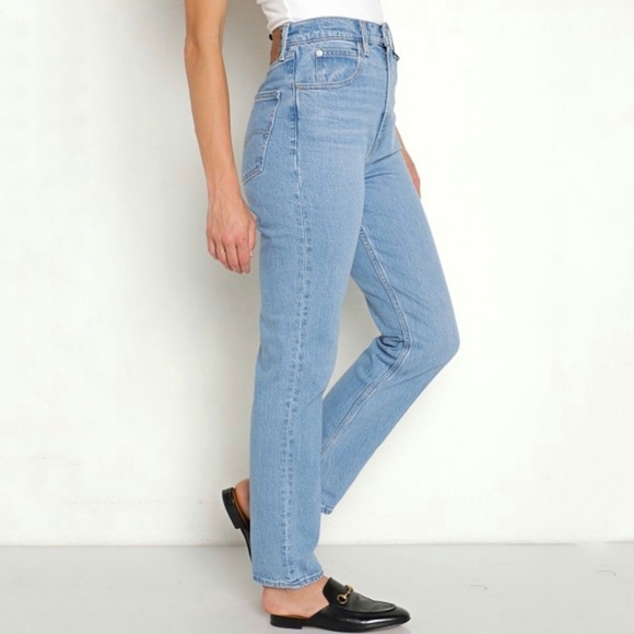 Levi's 70's High Rise Slim Straight Jean Women's Size 18W Premium Denim 30" L - Picture 7 of 15